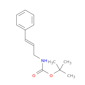 N-[(E)-3-苯基丙-2-烯基]氨基甲酸叔丁酯