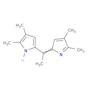 1H-Pyrrole,5-[1-(4,5-dimethyl-2H-pyrrol-2-ylidene)ethyl]-2,3-dimethyl-