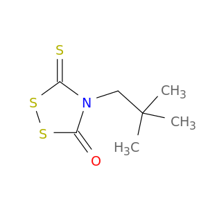 1,2,4-Dithiazolidin-3-one, 4-(2,2-dimethylpropyl)-5-thioxo-