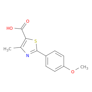 2-(4-甲氧苯基)-4-甲基-1,3-噻吩-5-甲酸