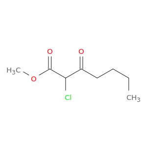 Heptanoic acid, 2-chloro-3-oxo-, methyl ester