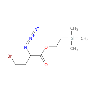 Butanoic acid, 2-azido-4-bromo-, 2-(trimethylsilyl)ethyl ester