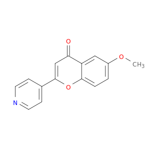 6-methoxy-2-(pyridin-4-yl)-4h-chromen-4-one