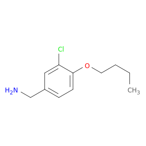 (4-butoxy-3-chlorophenyl)methanamine