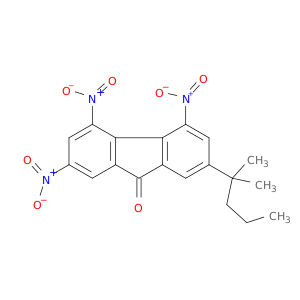 9H-Fluoren-9-one, 2-(1,1-dimethylbutyl)-4,5,7-trinitro-
