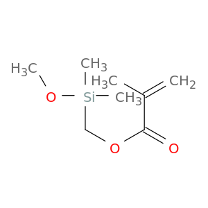 2-Propenoic acid,2-methyl-, (methoxydimethylsilyl)methyl ester