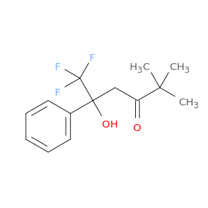 6,6,6-Trifluoro-5-hydroxy-2,2-dimethyl-5-phenylhexan-3-one
