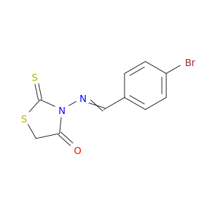 3-[(4-bromobenzylidene)amino]-2-thioxo-1,3-thiazolidin-4-one