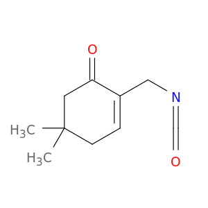 2-Cyclohexen-1-one, 2-(isocyanatomethyl)-5,5-dimethyl-