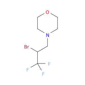 4-(2-Bromo-3,3,3-trifluoropropyl)morpholine