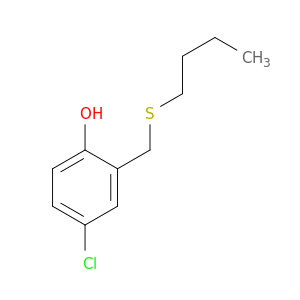 Phenol, 2-[(butylthio)methyl]-4-chloro-