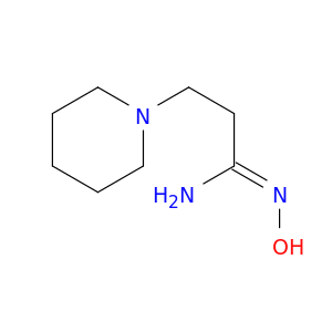 1-Piperidinepropanimidamide, N'-hydroxy-, (Z)-