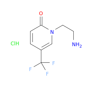 1-(2-aminoethyl)-5-(trifluoromethyl)-1,2-dihydropyridin-2-one hydrochloride