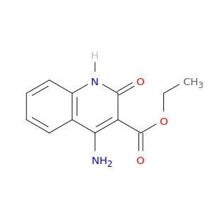3-Quinolinecarboxylic acid, 4-amino-1,2-dihydro-2-oxo-, ethyl ester