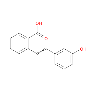 Benzoic acid, 2-[2-(3-hydroxyphenyl)ethenyl]-