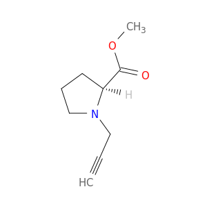 Methyl (2S)-1-(prop-2-yn-1-yl)pyrrolidine-2-carboxylate