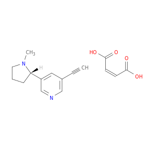 but-2-enedioic acid; 3-ethynyl-5-(1-methylpyrrolidin-2-yl)pyridine