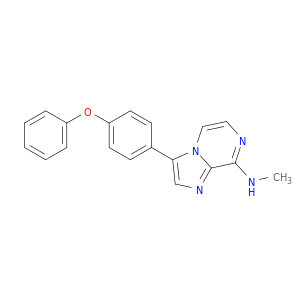 Imidazo[1,2-a]pyrazin-8-amine, N-methyl-3-(4-phenoxyphenyl)-