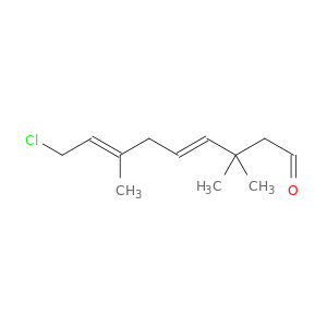 4,7-Nonadienal, 9-chloro-3,3,7-trimethyl-, (E,E)-