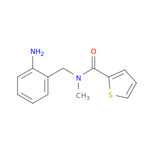 N-[(2-Aminophenyl)methyl]-N-methylthiophene-2-carboxamide