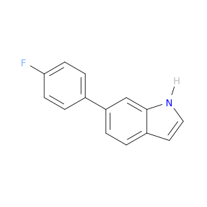 1H-Indole,6-(4-fluorophenyl)-