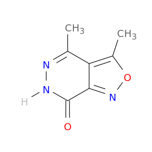 3,4-dimethylisoxazolo[3,4-d]pyridazin-7(6H)-one