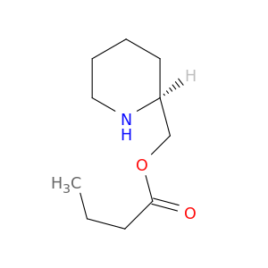 Butanoic acid, (2S)-2-piperidinylmethyl ester