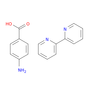 Benzoic acid, 4-amino-, compd. with 2,2'-bipyridine (1:1)