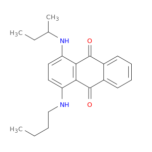 9,10-Anthracenedione, 1-(butylamino)-4-[(1-methylpropyl)amino]-