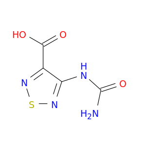 1,2,5-Thiadiazole-3-carboxylicacid, 4-[(aminocarbonyl)amino]-