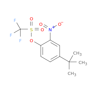 Methanesulfonic acid, trifluoro-, 4-(1,1-dimethylethyl)-2-nitrophenyl ester
