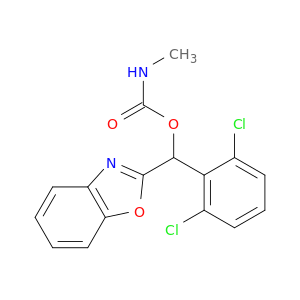 2-Benzoxazolemethanol, a-(2,6-dichlorophenyl)-,methylcarbamate (ester) (9CI)