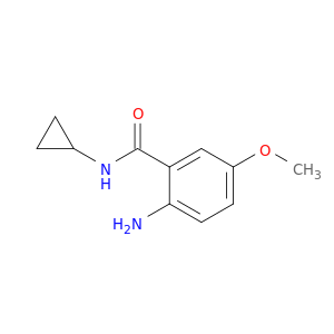 2-Amino-N-cyclopropyl-5-methoxybenzamide