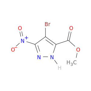 Methyl 4-bromo-5-nitro-1H-pyrazole-3-carboxylate