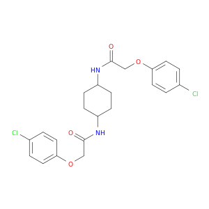 N,N'-(环己烷-1,4-二基)双(2-(4-氯苯氧基)乙酰胺)