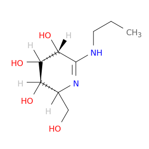 (2R,3R,4S,5R)-2,3,4,5-TETRAHYDRO-2-(HYDROXYMETHYL)-6-(PROPYLAMINO)-3,4,5-PYRIDINETRIOL