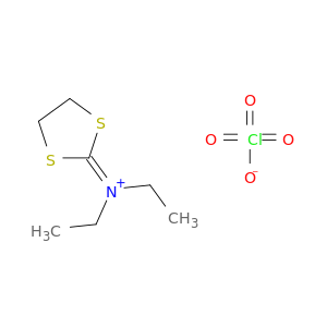 Ethanaminium, N-1,3-dithiolan-2-ylidene-N-ethyl-, perchlorate