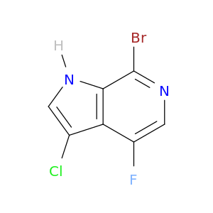 7-Bromo-3-氯-4-氟-1H-吡咯醇[2,3-C]吡啶