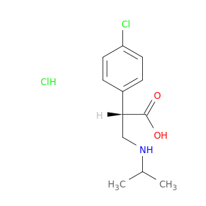 (S)-2-(4-氯苯基)-3-(异丙基氨基)丙酸盐酸盐