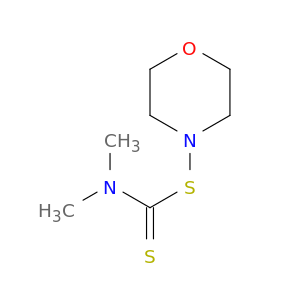 Morpholine, 4-[[(dimethylamino)thioxomethyl]thio]- (9CI)