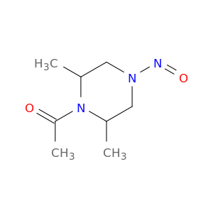 Ethanone,1-(2,6-dimethyl-4-nitroso-1-piperazinyl)-
