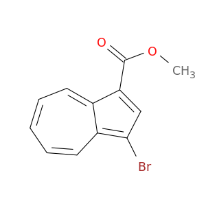 1-Azulenecarboxylic acid, 3-bromo-, methyl ester