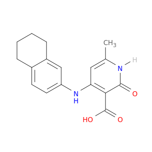 6-Methyl-2-oxo-4-[(5,6,7,8-tetrahydronaphthalen-2-yl)amino]-1,2-dihydropyridine-3-carboxylic Acid