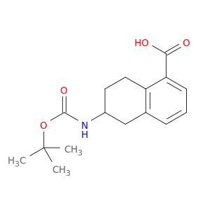Potassium 6-((tert-butoxycarbonyl)amino)-5,6,7,8-tetrahydronaphthalene-1-carboxylate