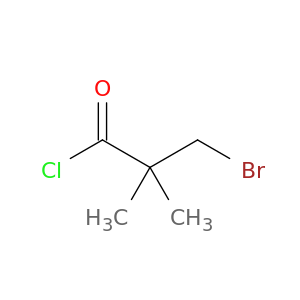 Propanoyl chloride,3-bromo-2,2-dimethyl-