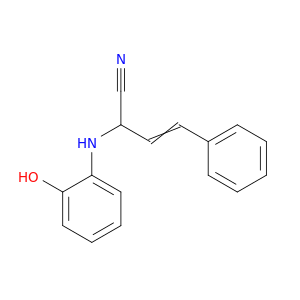 3-Butenenitrile,2-[(2-hydroxyphenyl)amino]-4-phenyl-