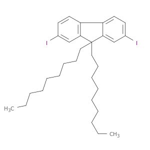 9H-Fluorene, 2,7-diiodo-9,9-dinonyl-