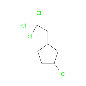 Cyclopentane, 1-chloro-3-(2,2,2-trichloroethyl)-