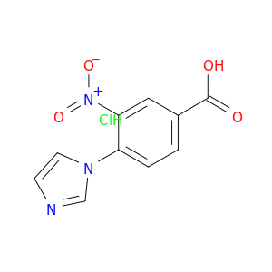 4-(1H-Imidazol-1-yl)-3-nitrobenzoic Acid Hydrochloride