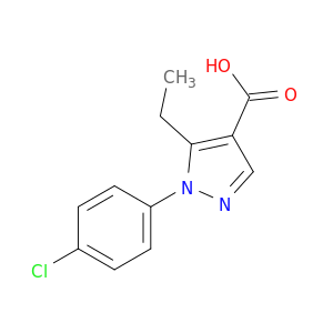 1-(4-Chlorophenyl)-5-ethyl-1H-pyrazole-4-carboxylic Acid